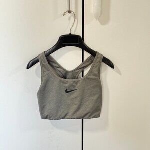 Nike sports bra gray M
